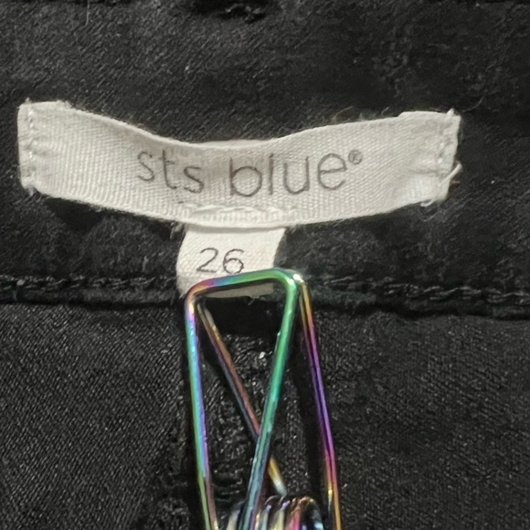 STS Blue Black Ankle Skinny Jeans Size 26 Women’s - Picture 2 of 6